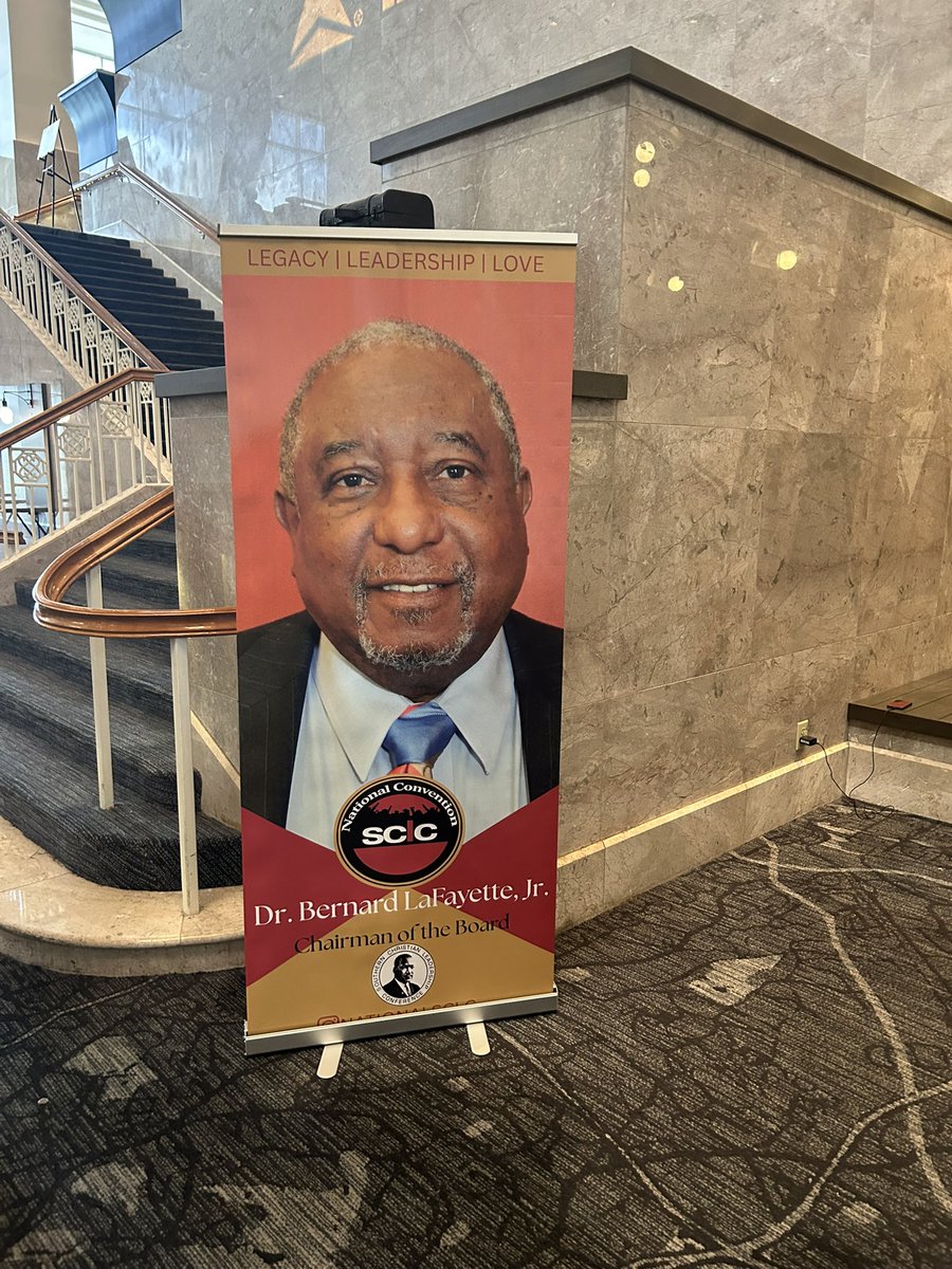 UrbanEdgeTv's tweet photo. We’re on hand for the SCLC National Convention in Atlanta! There’s so much history and legacy here and UEN is proud to be a sponsor. Dr. King’s vision legacy is in tact! https://t.co/YeQtRvaIIc