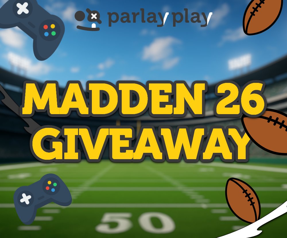 ParlayPlay Fantasy Sports (@parlay_play) on Twitter photo ๐จ MADDEN 26 GIVEAWAY ๐จ
Weโre giving away 5 copies of Madden 26! ๐ฎ๐
How to Enter:
1โฃ Like & Repost
2โฃ Comment your favorite NFL team
3โฃ Follow <a href="/parlay_play/">ParlayPlay Fantasy Sports</a>
Winners announced Mon, Aug 18 ๐ฏ ๐จ MADDEN 26 GIVEAWAY ๐จ
Weโre giving away 5 copies of Madden 26! ๐ฎ๐
How to Enter:
1โฃ Like & Repost
2โฃ Comment your favorite NFL team
3โฃ Follow <a href="/parlay_play/">ParlayPlay Fantasy Sports</a>
Winners announced Mon, Aug 18 ๐ฏ