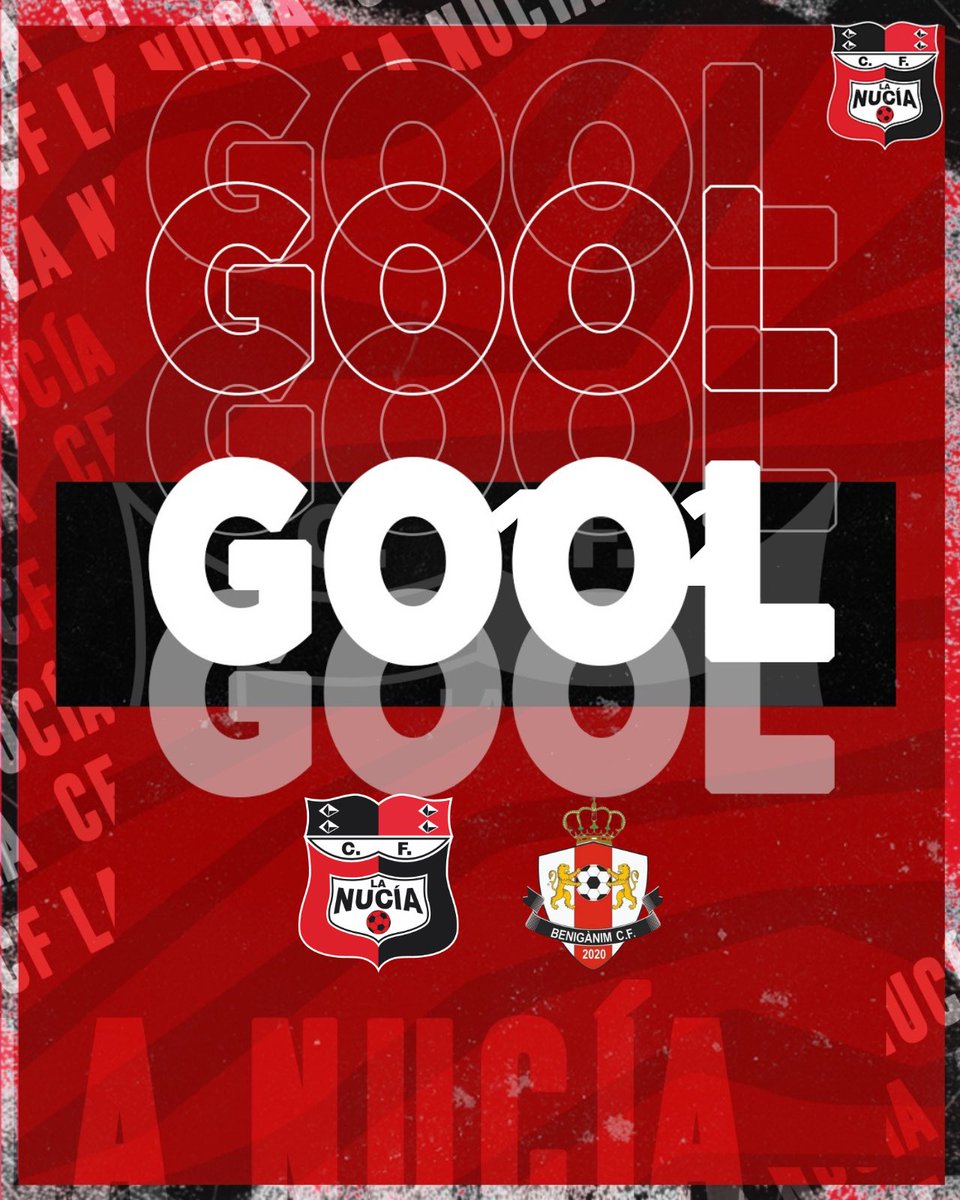 cfnucia's tweet photo. 🔴🅒🅕🅛🅝🔴

⏱️ Min 2. GOOOOOL de @albertoespeso98‼️

Se incorporó bien el lateral y adelanta a los nucieros. 

⚽️ @cfnucia 1️⃣ 🆚 0️⃣ @Beniganimcf 

#PretemporadaCFLN 🪫

#JuguemosAlRojo ♥️

#ADNucía 🧬
#LaNucíaCiudadDelDeporte https://t.co/P22kD88yZB