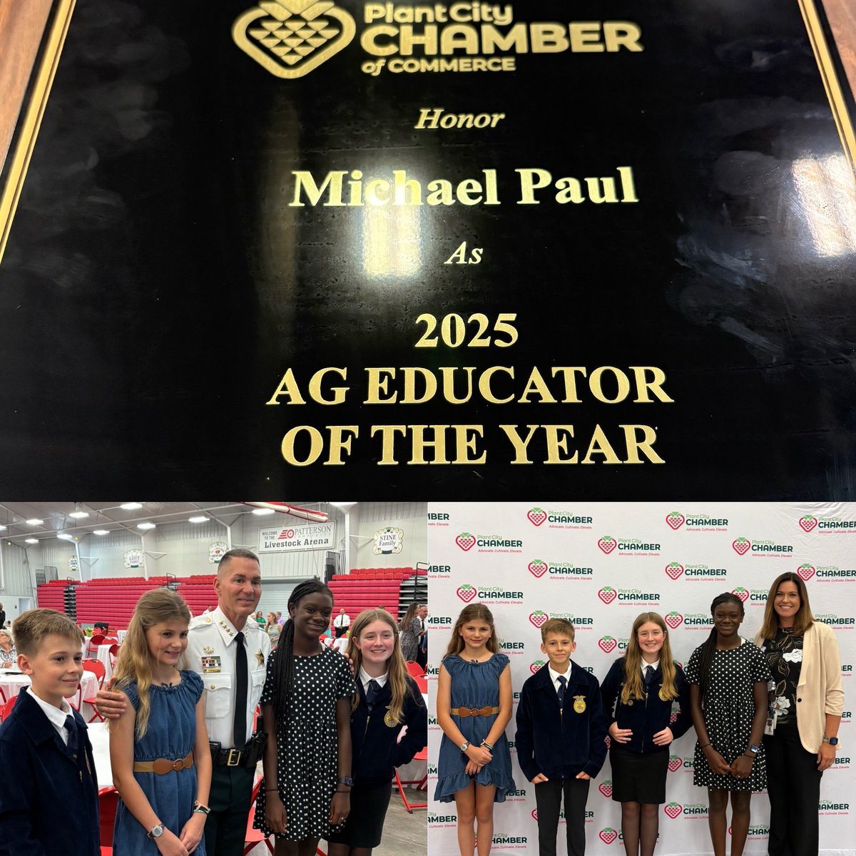 Tomlin MS (@tomlinms) on Twitter photo Our very own, MR. PAUL, is the <a href="/PlantCityChambr/">Plant City Chamber</a> 2025 AG EDUCATOR OF THE YEAR Award Winner! Our very own, MR. PAUL, is the <a href="/PlantCityChambr/">Plant City Chamber</a> 2025 AG EDUCATOR OF THE YEAR Award Winner!