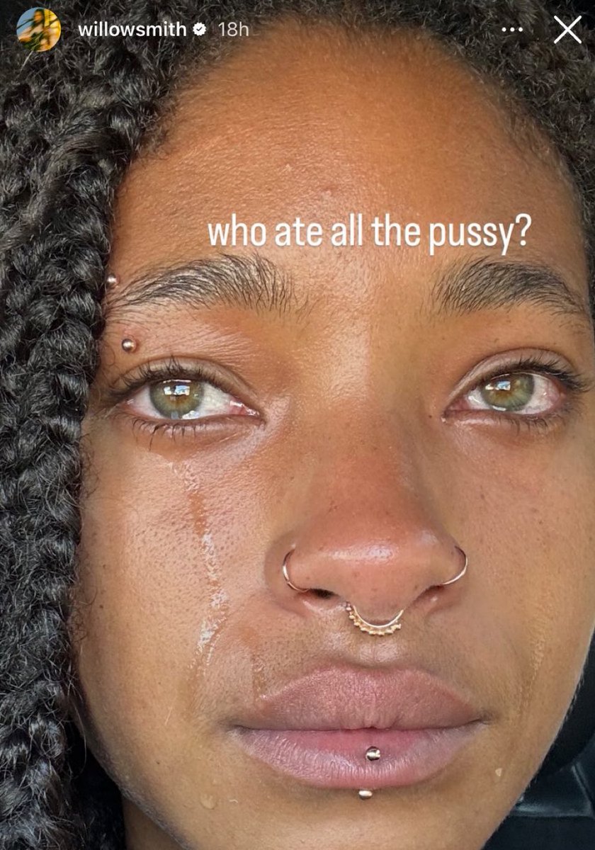 Willow Smith has a question