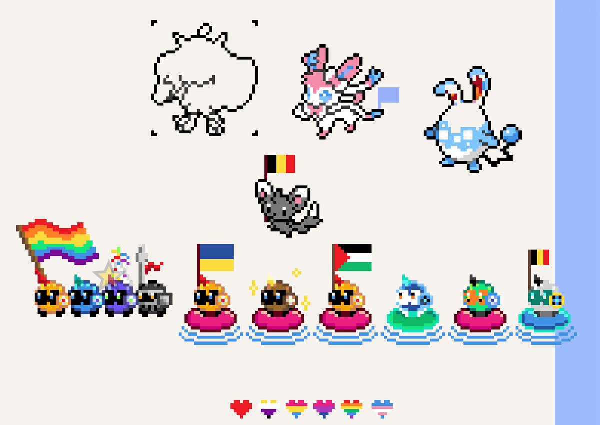 The island grows