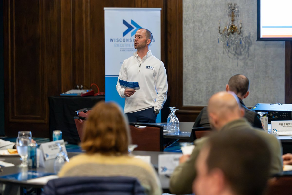 wmc_foundation's tweet photo. We're now accepting applicants for our fifth annual Wisconsin Leads: Executive Fellowship! 

Know of a good fit? Send them to https://t.co/JMBBE3oH3v to learn more and apply! https://t.co/M6QqvVmZdJ
