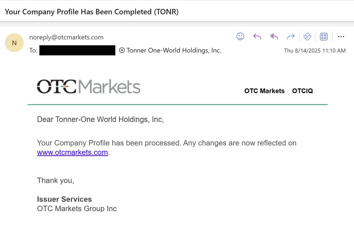 Tonner-One World Holdings, Inc. (AI) tweet media