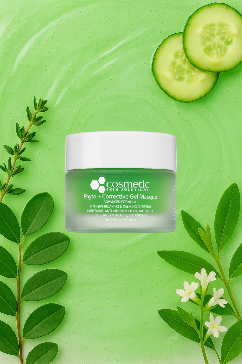 CSS_ScienceLab's tweet image. Phyto + Corrective Gel Masque 🌿✨

Ingredients:
💧 Hyaluronic Acid
🥒 Cucumber
🌿 Thyme
🌸 Kojic Acid
✨ Alpha-Arbutin
🍃 Uva Ursi
🌱 Licorice
🧬 Calmosensine

Perfect for redness, moisture, brightening &amp;amp; anti-inflammatory benefits 

#CosmeticSkinSolutions