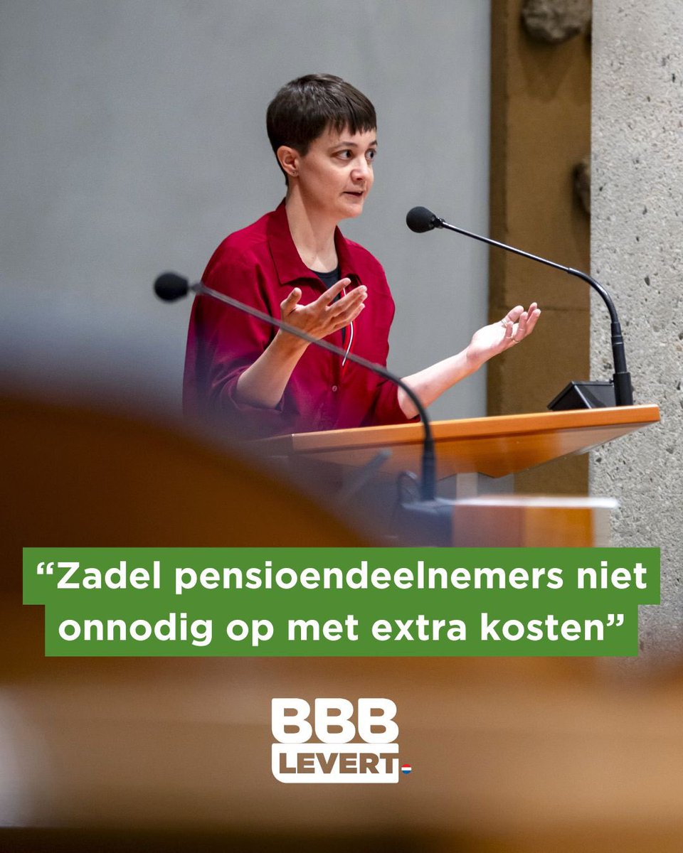 BBB BoerBurgerBeweging ๐๐๐ (@boerburgerb) on Twitter photo โEen extra toets voegt niets toe, maar maakt het wel duurder en ingewikkelderโ, zegt <a href="/Agnes_Joseph_TK/">Agnes Joseph</a> over voorgestelde wijzigingen in de Wet Bpf 2000.
Daardoor dreigen werkgevers onnodig opgezadeld te worden met hoge kosten en een hoop administratieve rompslomp.๐๐ป โEen extra toets voegt niets toe, maar maakt het wel duurder en ingewikkelderโ, zegt <a href="/Agnes_Joseph_TK/">Agnes Joseph</a> over voorgestelde wijzigingen in de Wet Bpf 2000.
Daardoor dreigen werkgevers onnodig opgezadeld te worden met hoge kosten en een hoop administratieve rompslomp.๐๐ป