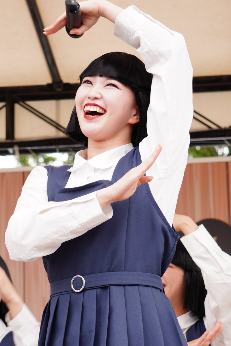 yamadanoodle's tweet photo. 20250812@富士急ハイランド
『富士急おかっぱ計画』
【macchan】
 
QQQQQQQQQQQQQQQQQQ③

 #アバンギャルディ 
 #macchan
#富士急おかっぱ計画 
#謎の制服おかっぱ集団 https://t.co/k1SBoaDh3p