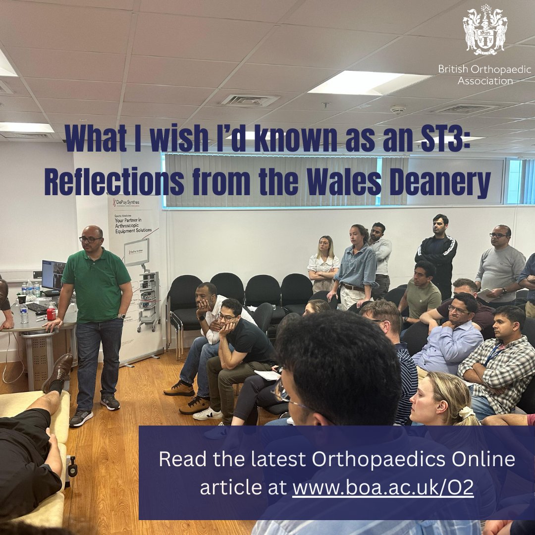 Latest O2 article just published! In this reflective piece, <a href="/fran_solari_/">Francesca Solari</a>  and Tariq Yasin share insights and advice gathered from trainees across the Wales Deanery about their experiences as new ST3s — including the realities of the role, the challenges they faced, and how they