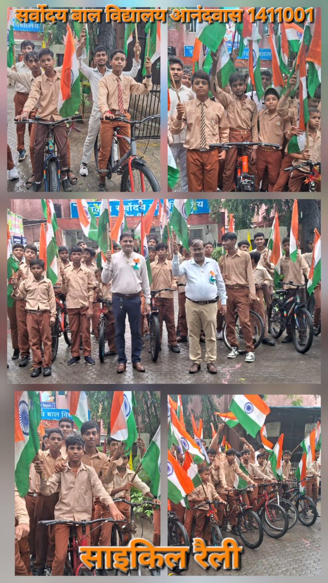 monicasharma_MT's tweet photo. "With the Tiranga 🇮🇳 in our hands and pride in our hearts, we march for the soul of India."
 @SBVAnandwas
Ek Bharat, ek Tiranga, ek junoon!
#HarGharTiranga2025
From lanes to highways  Tiranga everywhere!
@narendramodi
@CMODelhi
@gupta_rekha
@ashishsood_bjp 
@Dir_Education https://t.co/5WfMgBMvbT