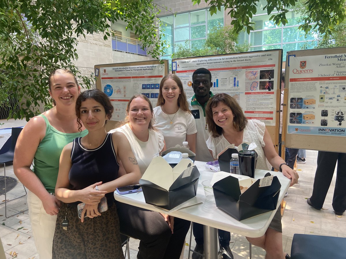 Sinclair Cancer Research Institute (@queensuscri) on Twitter photo SCRI Retreat 2025 was an opportunity for researchers to share their lab's work: pictured here are members of the <a href="/DrPostovit/">Lynne Postovit</a> lab! <a href="/QueensUHealth/">Queen's Health Sciences</a> <a href="/queensuResearch/">Research@Queen's University</a> <a href="/queensualumni/">Queen's Alumni</a> SCRI Retreat 2025 was an opportunity for researchers to share their lab's work: pictured here are members of the <a href="/DrPostovit/">Lynne Postovit</a> lab! <a href="/QueensUHealth/">Queen's Health Sciences</a> <a href="/queensuResearch/">Research@Queen's University</a> <a href="/queensualumni/">Queen's Alumni</a>