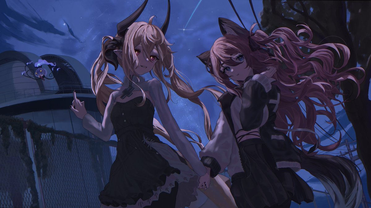 CloudSety's tweet photo. akidawho &amp; meoow_murr https://t.co/IODwxsvYJw