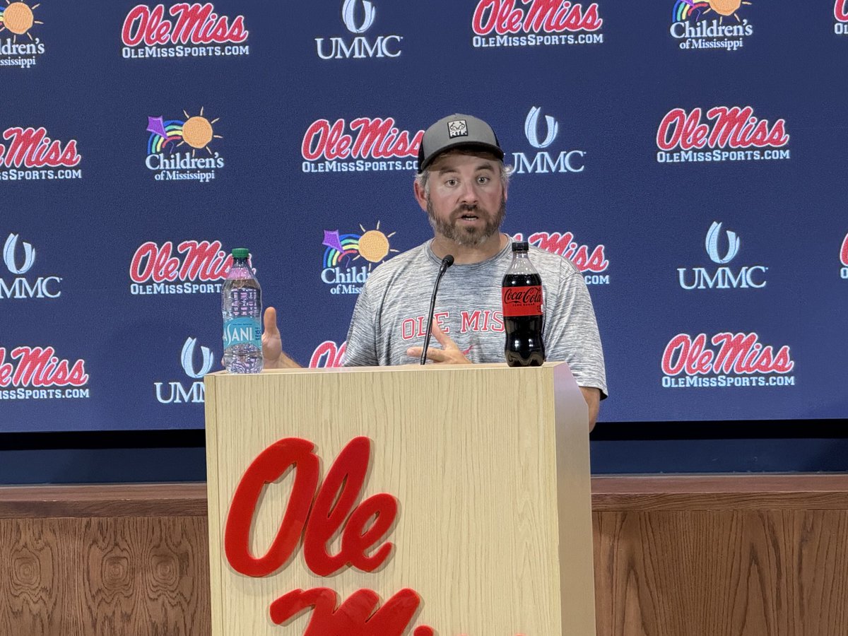 Brad Logan (@bradlogancote) on Twitter photo “This is where we want to be.”
-Ole Miss DC Pete Golding on signing an extension, which was reported earlier today by <a href="/Sam_Hutchens_/">Sam Hutchens</a> “This is where we want to be.”
-Ole Miss DC Pete Golding on signing an extension, which was reported earlier today by <a href="/Sam_Hutchens_/">Sam Hutchens</a>