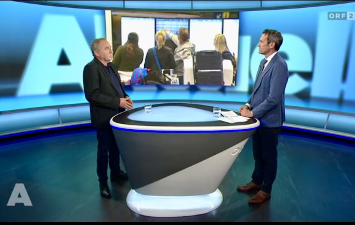 HofmannAviation's tweet image. #TVwork in Vienna at ORF with Stefan Gehrer in „Aktuell nach eins“ about airline summer operations, delays, detours and much more

on.orf.at/video/14287684…

#hofmannaviation #luftfahrtexperte @ORF @IATA @EASA @A4Europe