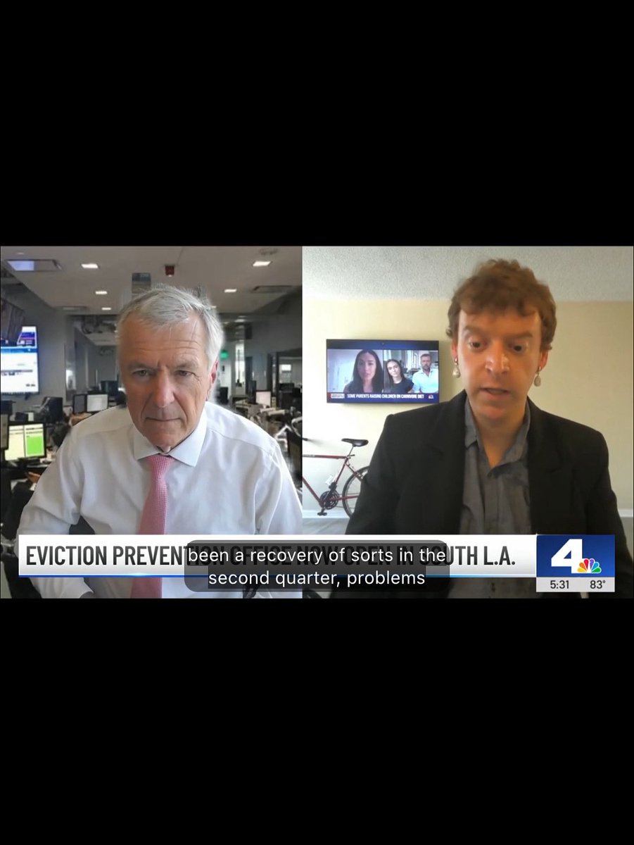 JoshuaBaumWH's tweet photo. Tariffs. Immigration raids. High interest rates. Political attacks on the Fed.

All slowing LA’s housing construction when we need it most.

I broke it down last night on @NBCLA — watch here: https://t.co/5k8kL0GDLh

#HousingCrisis #NBC4LA #HilgardEconomics https://t.co/UqEcl7fItH