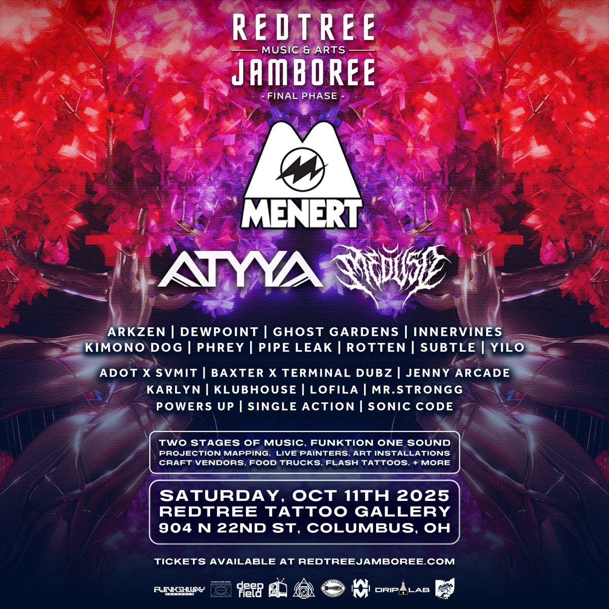 kimonodog's tweet photo. Very stoked to announce I’ll be playing the inaugural Redtree Jamboree this October! I’m honored to be in the mix with such a killer lineup  🤘🏻🤘🏻

Tickets 👉🏻 https://t.co/NL0kNucDvS
Discount code: KimonoDog https://t.co/0LHIrujCHd