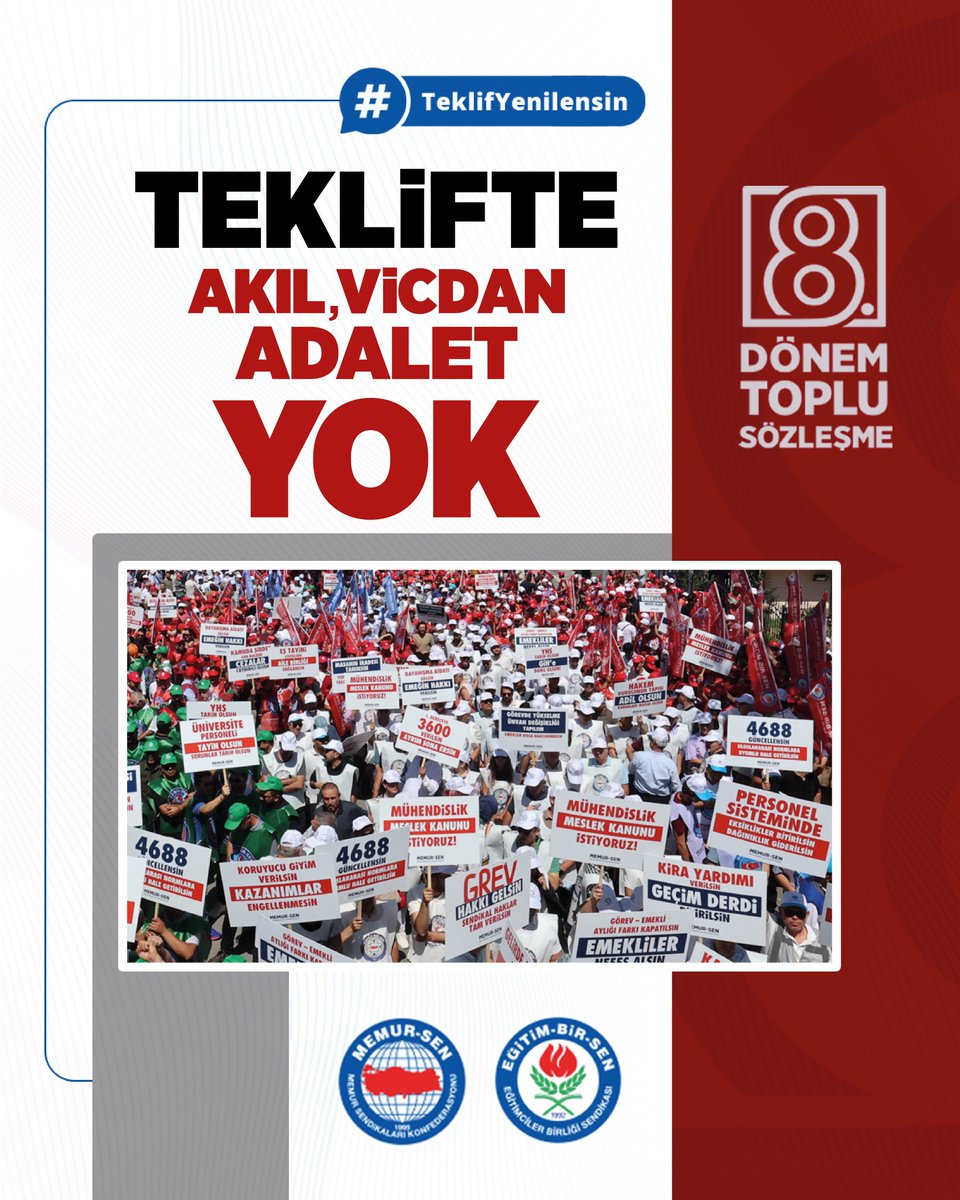 AbdullahCati's tweet photo. Amirlerin mali ve özlük haklarının düzeltilmesi için; #TeklifYenilensin 

Türkiye büyürken alım gücümüz de büyüsün, Milli gelir artarken memurun refah düzeyi de artsın 
istiyoruz. 
 
@RTErdogan 
@_cevdetyilmaz 
@isikhanvedat 
@memetsimsek https://t.co/iJtE4VUBnW