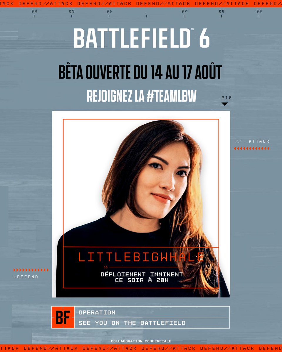 LittleBigWhale's tweet photo. C’est l’heure pour l’équipe la plus talentueuse de France de montrer de quoi elle est capable sur #Battlefield6 ! 🤓
On va tout donner avec @LuttiLutti_, @CodJordan23 et @MrBboy45 pour faire briller la #TeamLBW !
👉 https://t.co/u2e8s7gXE6
Collaboration commerciale ft. @BattlefieldEAFR