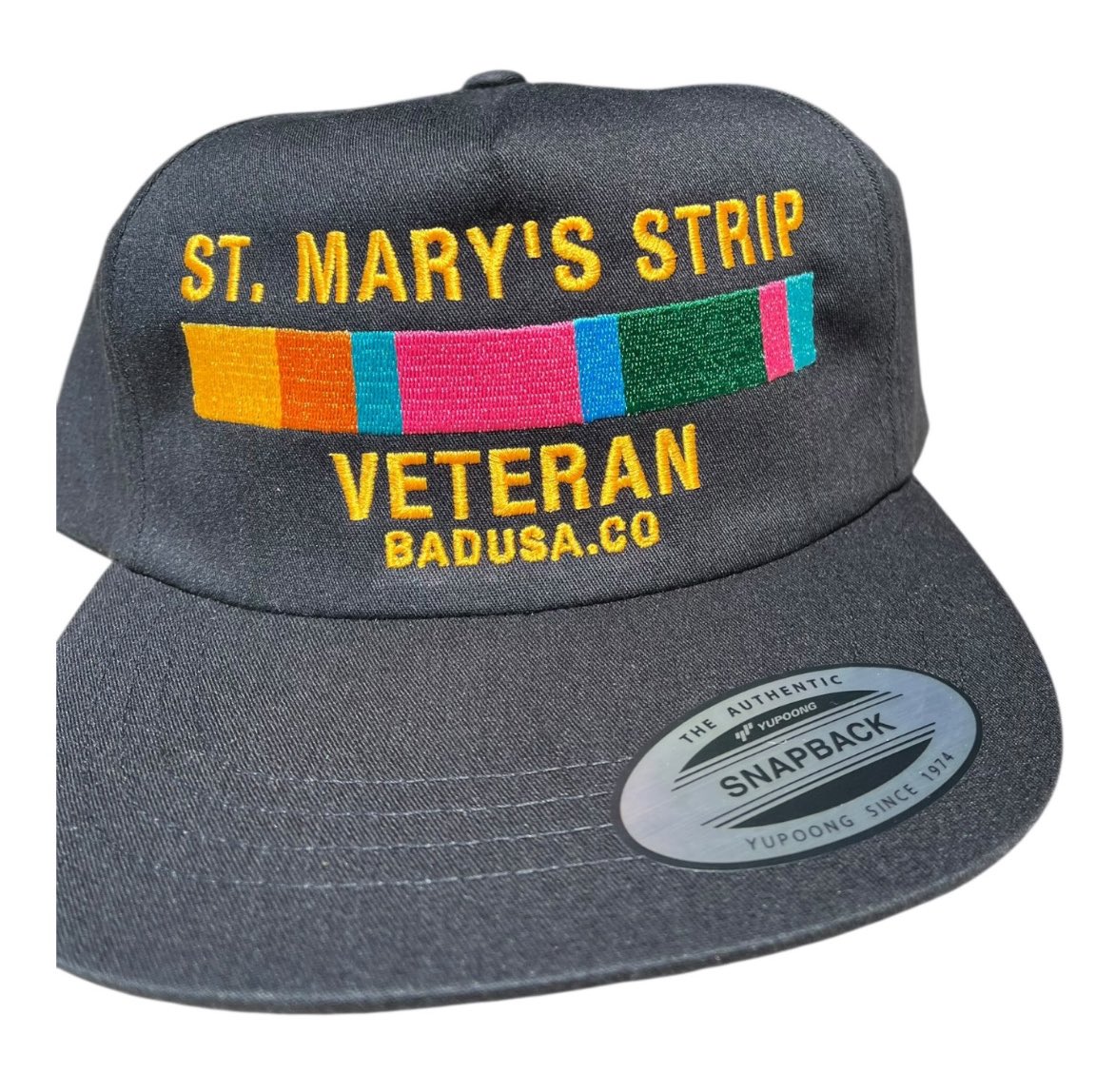 This hat and other items are online now badusa.co