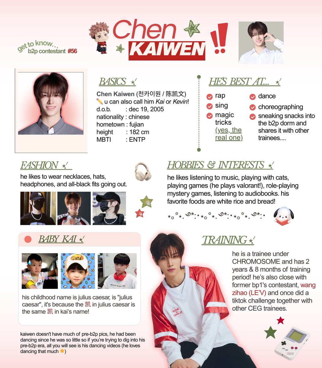kaiwenology's tweet photo. —— get to know #CHENKAIWEN ✮.ᐟ🎧 https://t.co/59FPn0woOl
