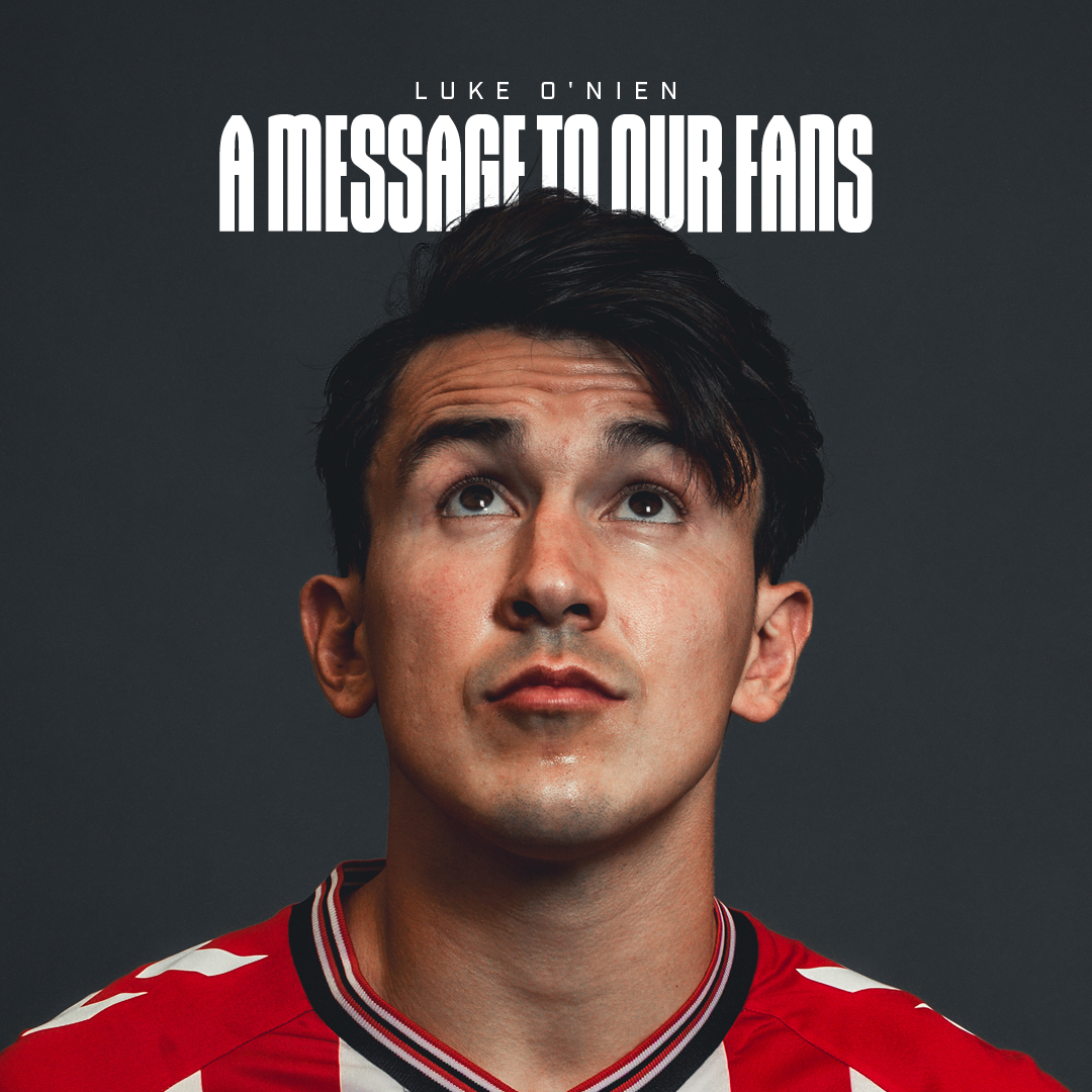 SunderlandAFC's tweet photo. 'Let's attack the Premier League together.' 👊

From Luke, to you 📩❤️