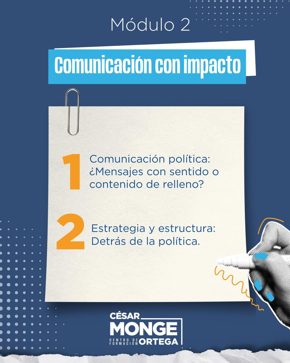 CFCesarMonge21's tweet image. 📢 ¡Descubre lo que aprenderás en  #Conectados!

El #CFCésarMonge te invita a un programa para inspirarte, retarte y darte herramientas para transformar tu comunidad y la política.

🚀 Conéctate, aprende y lidera el cambio.