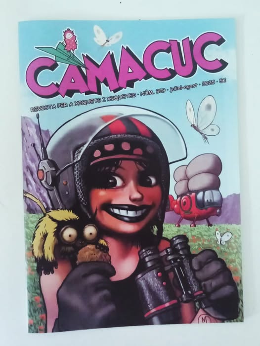 Tugui (@tuguicomiquer) on Twitter photo Amb periodicitat bimestral, el darrer número publicat és el 329. El juny va complir 41 anys.
BLOG L'ILLA DE CÒMIC:
Actualització de la revista de còmic infantil en valencià 'Camacuc', publicada per <a href="/Camacuceditoria/">Camacuc Editorial</a>: illadecomic.blogspot.com/2018/08/edicio…
#CòmicEnValencià #CòmicEnCatalà Amb periodicitat bimestral, el darrer número publicat és el 329. El juny va complir 41 anys.
BLOG L'ILLA DE CÒMIC:
Actualització de la revista de còmic infantil en valencià 'Camacuc', publicada per <a href="/Camacuceditoria/">Camacuc Editorial</a>: illadecomic.blogspot.com/2018/08/edicio…
#CòmicEnValencià #CòmicEnCatalà
