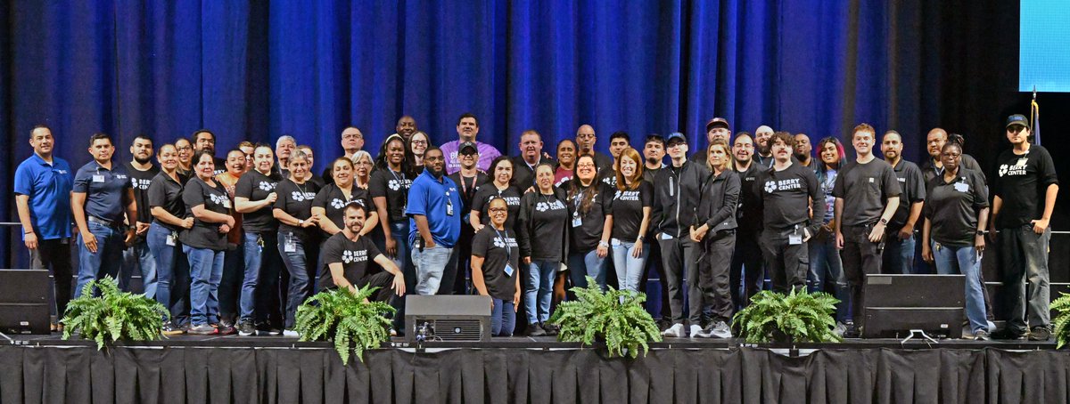 BerryCenter's tweet photo. The Berry Center team proudly kicks off its 20th year of events! 🎉
Here’s to another great season ahead with an incredible team ready to make it happen. 💪
It’s that time again — time to #BeBerry! https://t.co/PpIHqNSAJu