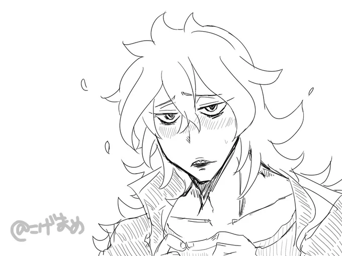 クリスタくんでの落書き慣れなくてむずかし～～～～ 