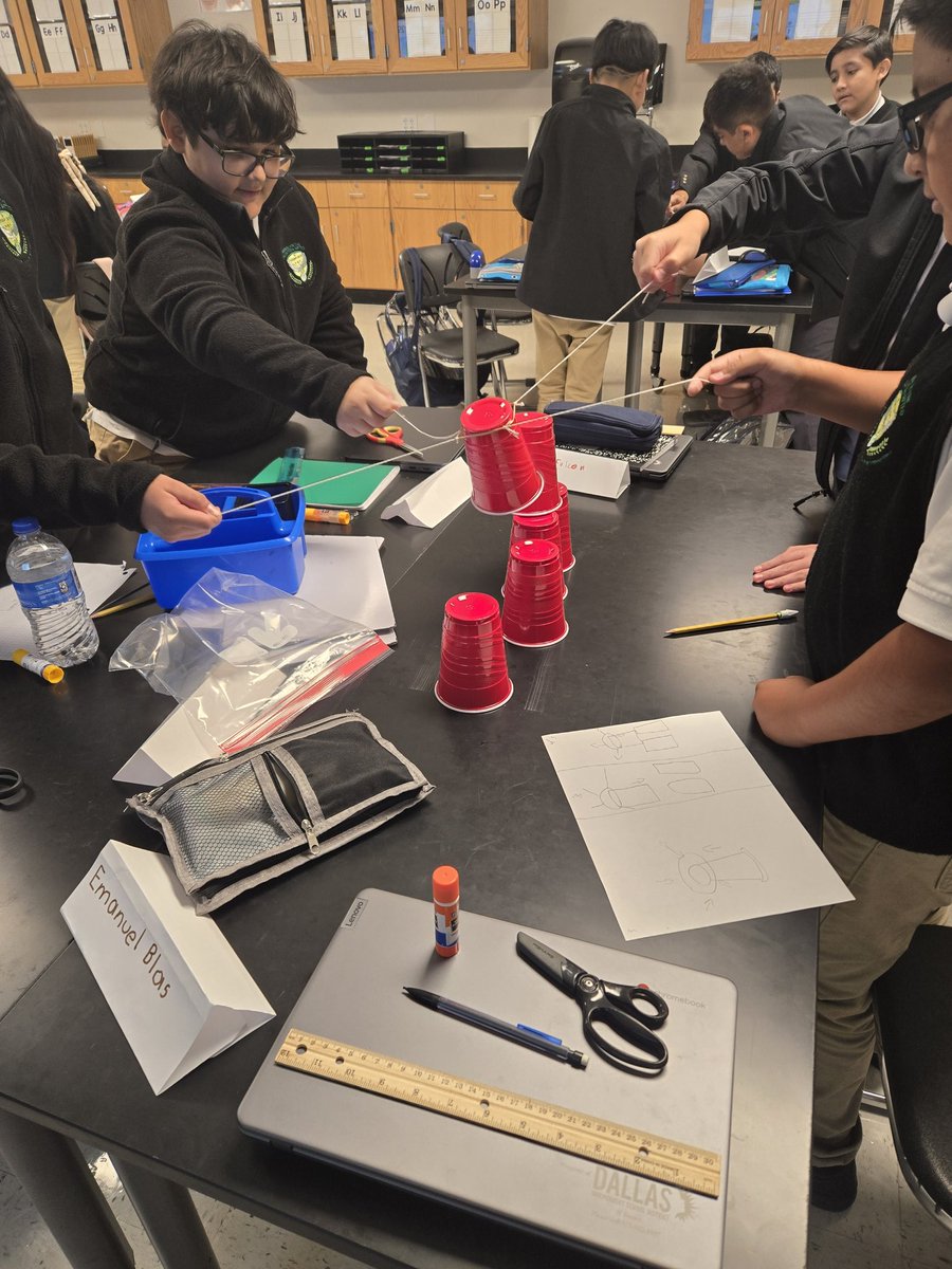 gus_perez10's tweet image. My 6th graders @TAGinPG are ROCKING the Engineering Design Process! 🤩💡 Collaborating, problem-solving, and creating innovative solutions to real-world challenges. Mind-blowing to see them in action! @DrReyC 🤓 #STEMeducation #EngineeringDesignProcess #6thGradeRocks"