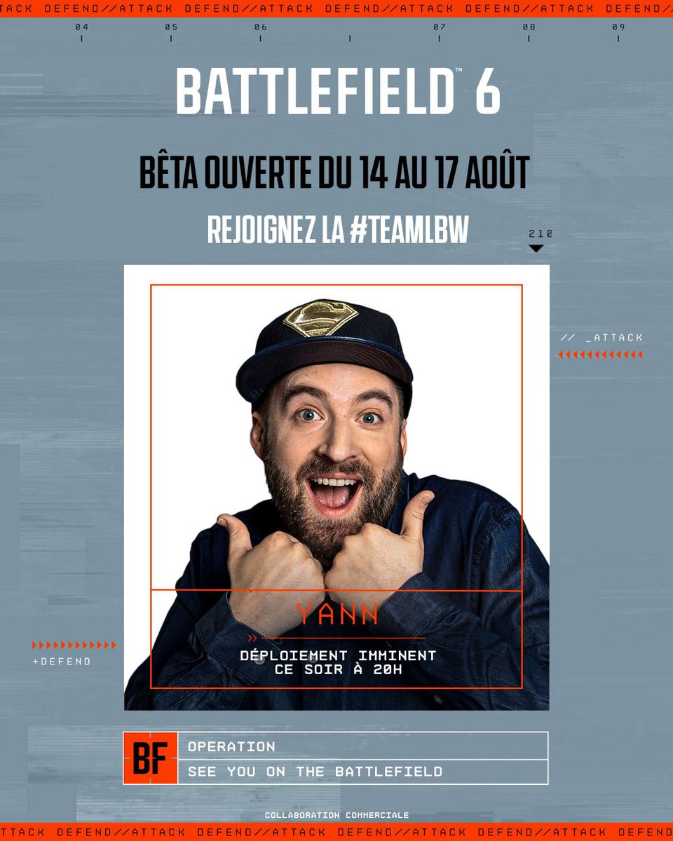 CodJordan23's tweet photo. RDV maintenant sur ma chaine https://t.co/7sHIeaVUxJ avec @LittleBigWhale, @LuttiLutti_ et @MrBboy45
La dernière mission de l'Opération CTAPY : " Cache Ton Aim Pitoyable Yann" est en marche.
Soutenez la #TeamLBW
Publicité https://t.co/45u9dqejFL