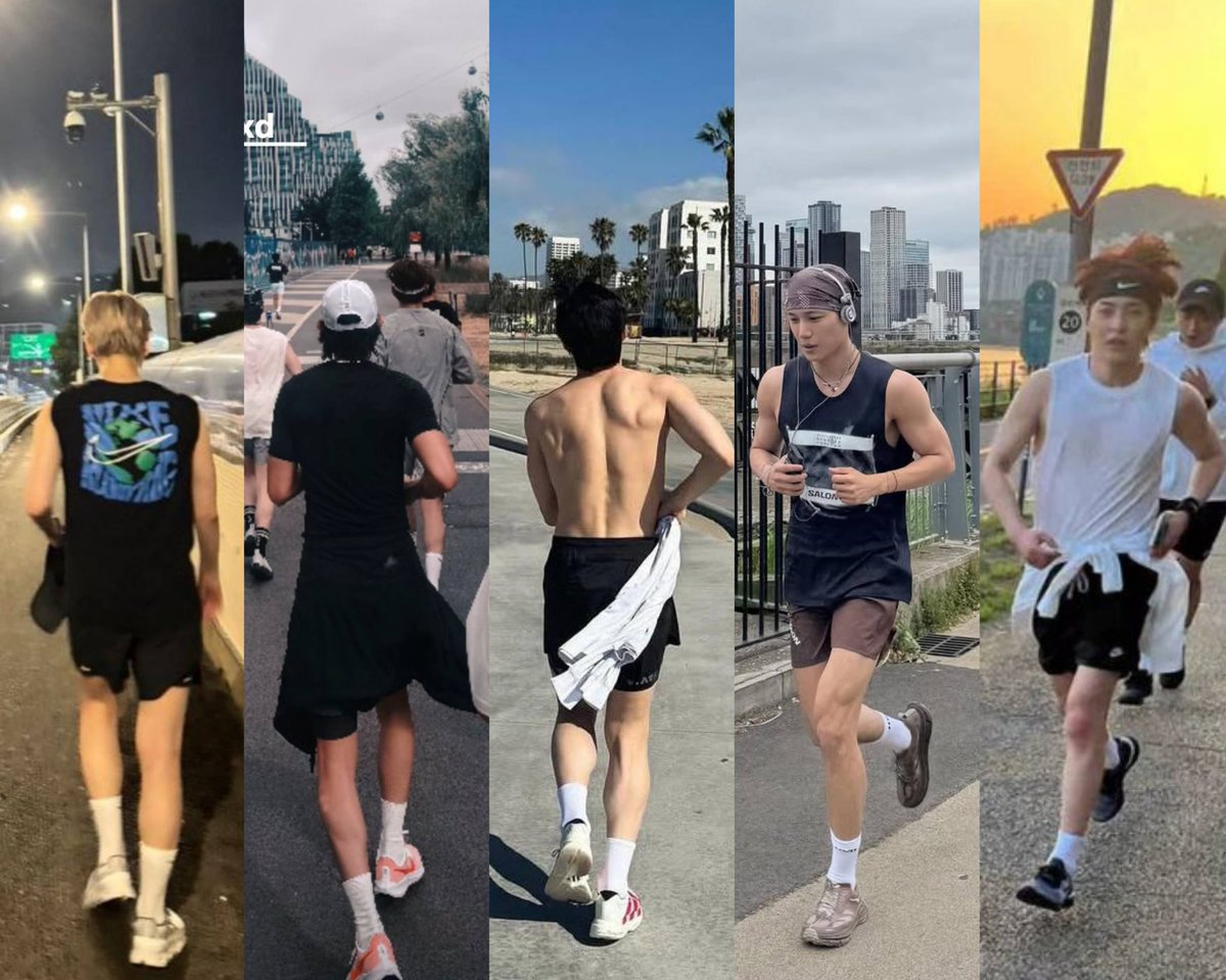 BBHE_'s tweet photo. EXO HAS THE HOTTEST RUNNING MEN 🏃🏻🔥 https://t.co/XaySZ6e29M