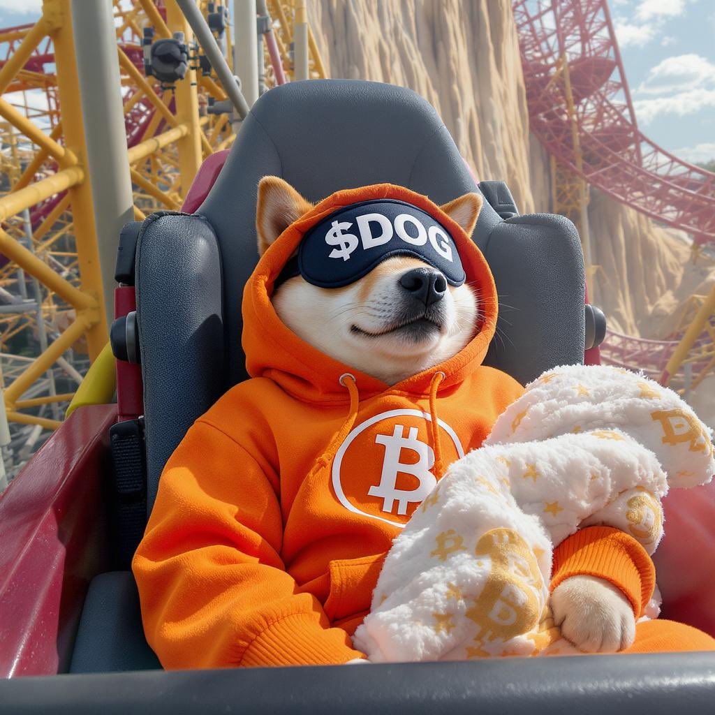$DOG don’t care!

Ride that dip, it just builds more momentum to go back up.