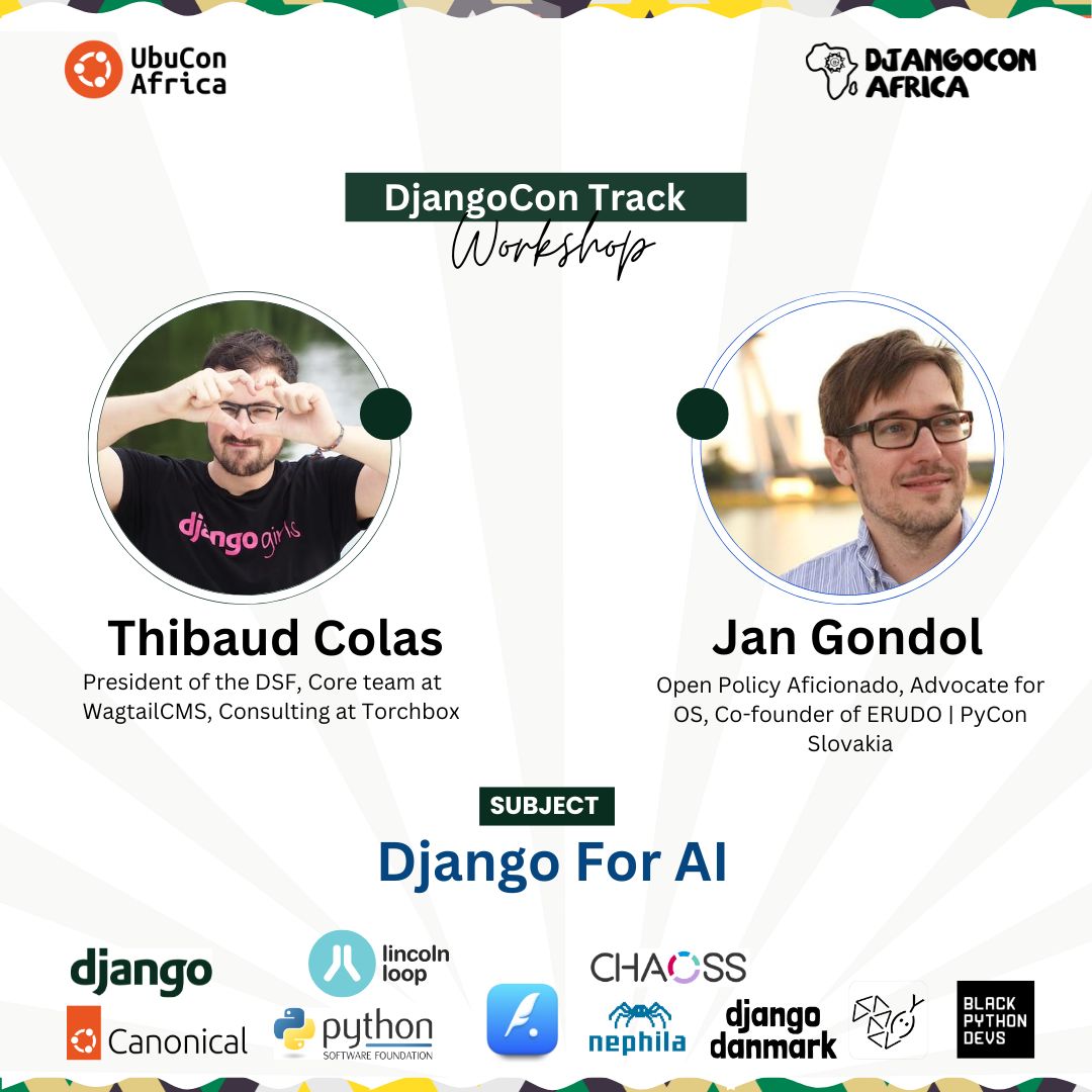 DjangoCon Africa tweet media