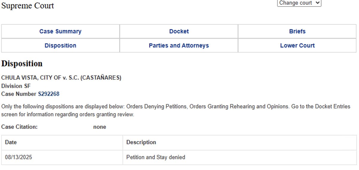 Good news! Yesterday the California Supreme Court denied <a href="/ChulaVistaPD/">Chula Vista Police Department</a>'s and <a href="/thinkchulavista/">City of Chula Vista</a>'s request to overrule <a href="/LaPrensaSD/">La Prensa San Diego - LaPrensa.org</a>'s legal victory to obtain police drone videos.