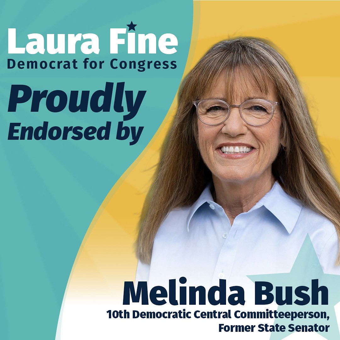 Honored to have the endorsement of former State Senator Melinda Bush — a true leader for expanding reproductive rights, protecting the environment, and government transparency. Grateful for her support! #teamfine #il9