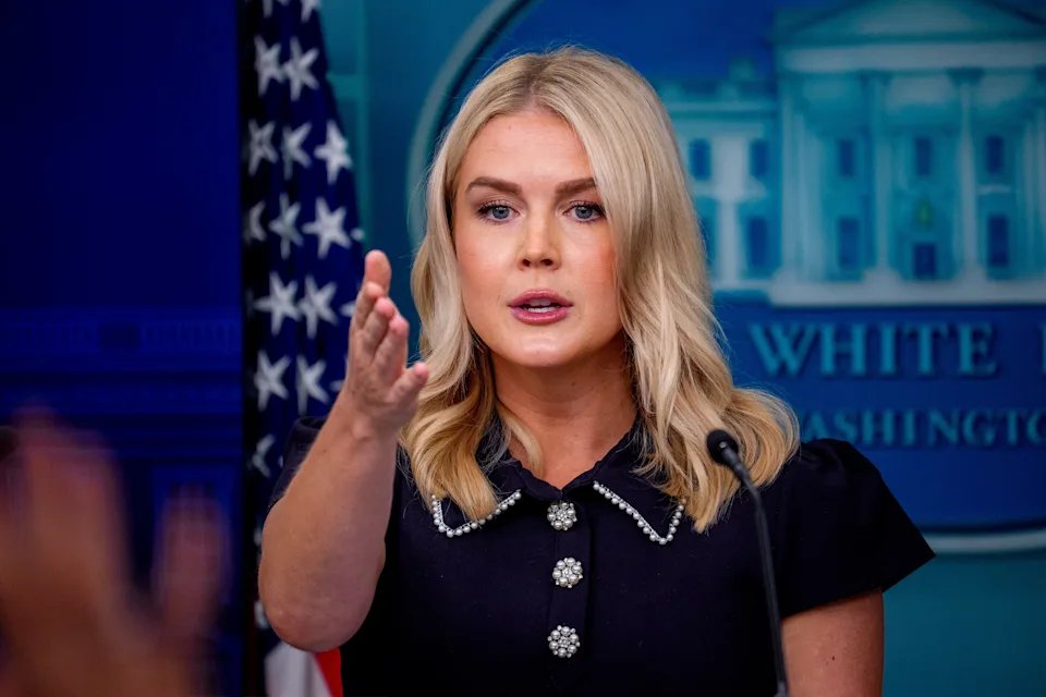 Who else agrees Gavin Newsom's new nickname for her, KaroLYIN' LEAVITT, should be how we permanently refer to her? 🤚🏻