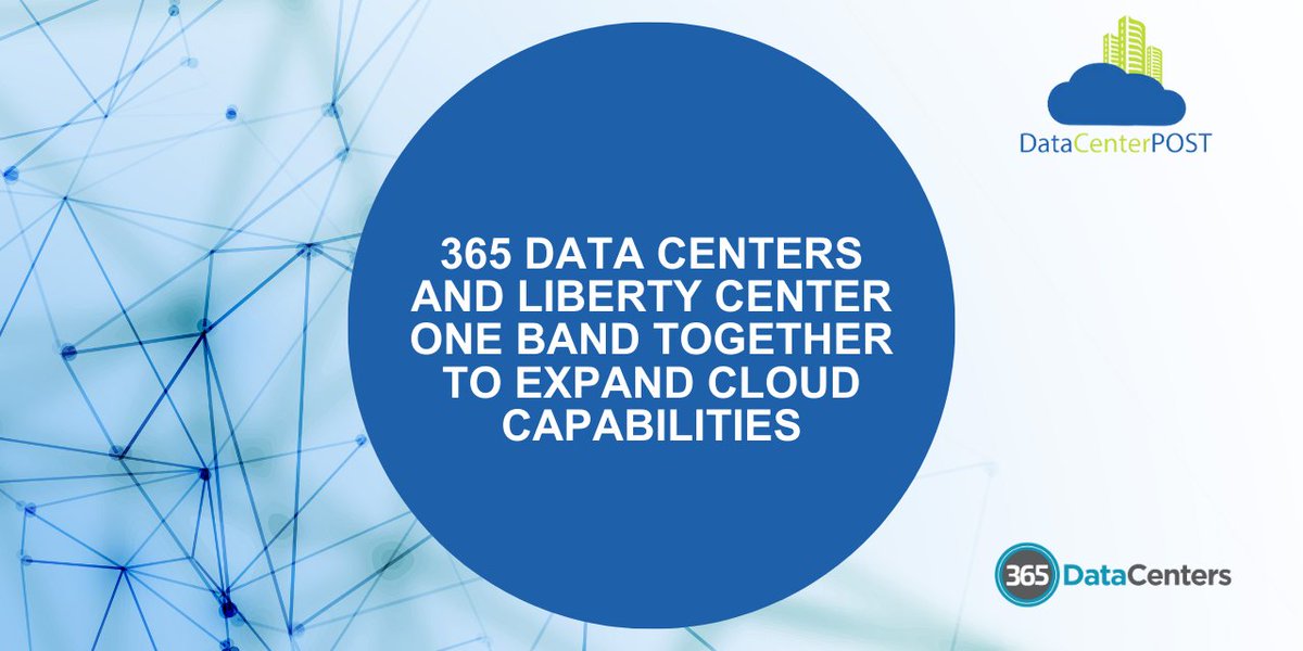 Data Center POST (@datacenterpost) on Twitter photo ☁ Big news: @365DataCenters + <a href="/LibertyCenter1/">Liberty Center One</a> join forces to boost cloud capabilities for enterprise clients. This gives more hybrid & multi-cloud options, stronger disaster recovery, and nationwide reach.
🔗 datacenterpost.com/365-data-cente…
#Cloud #HybridCloud #DataCenters #iMPR ☁ Big news: @365DataCenters + <a href="/LibertyCenter1/">Liberty Center One</a> join forces to boost cloud capabilities for enterprise clients. This gives more hybrid & multi-cloud options, stronger disaster recovery, and nationwide reach.
🔗 datacenterpost.com/365-data-cente…
#Cloud #HybridCloud #DataCenters #iMPR