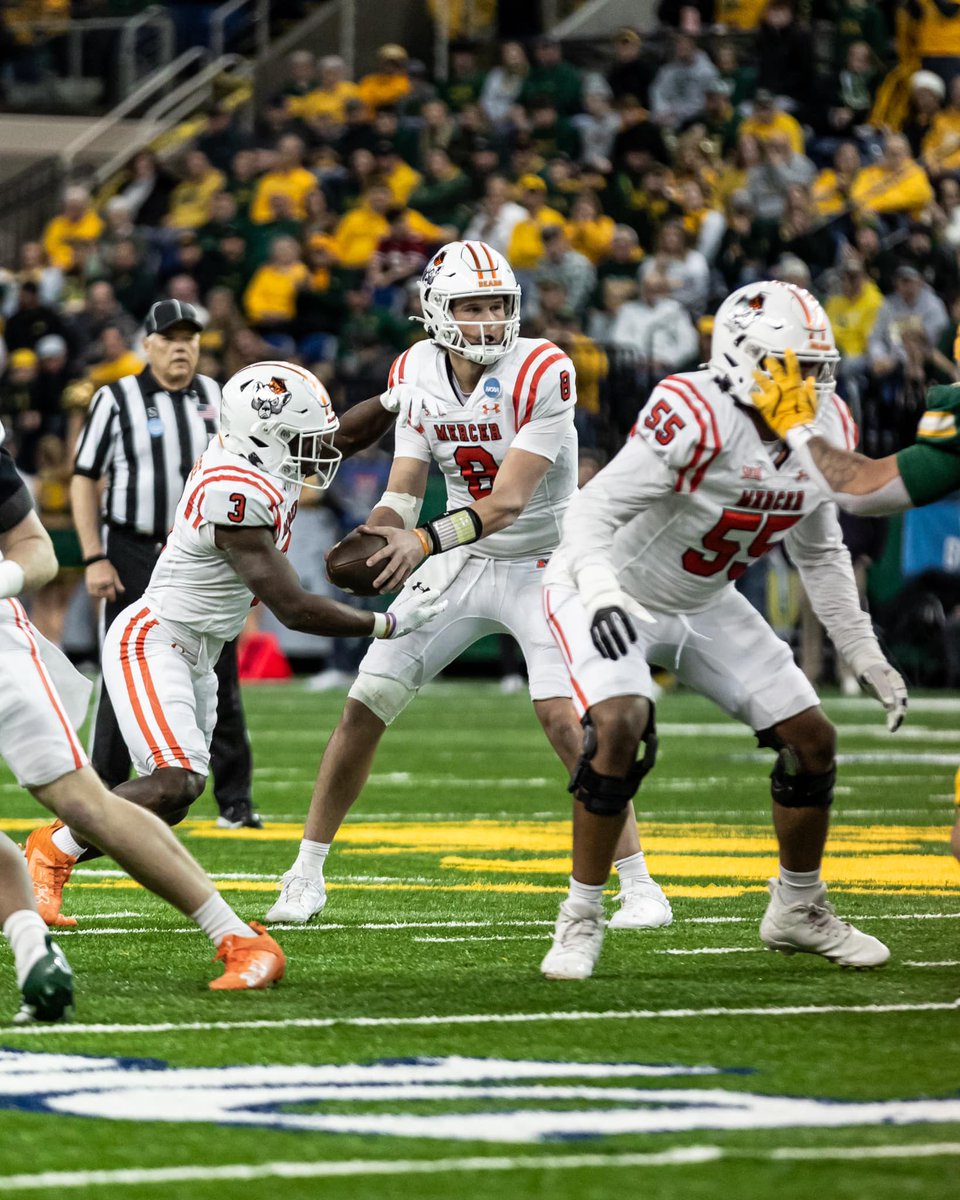 FCS Kickoff (@fcskickoff) on Twitter photo .<a href="/MercerFootball/">Mercer Football</a> ๐ต๐ฎ๐ฑ ๐ฎ ๐บ๐ฒ๐บ๐ผ๐ฟ๐ฎ๐ฏ๐น๐ฒ ๐๐ฒ๐ฎ๐๐ผ๐ป ๐น๐ฎ๐๐ ๐๐ฒ๐ฎ๐ฟ! ๐
โ๏ธ First outright SoCon title in program history
โ๏ธ Exceptional first-year turnaround under Coach Mike Jacobs
โ๏ธBalanced attack with both 1,000โyard rusher & QB depth, showing strong depth & coaching .<a href="/MercerFootball/">Mercer Football</a> ๐ต๐ฎ๐ฑ ๐ฎ ๐บ๐ฒ๐บ๐ผ๐ฟ๐ฎ๐ฏ๐น๐ฒ ๐๐ฒ๐ฎ๐๐ผ๐ป ๐น๐ฎ๐๐ ๐๐ฒ๐ฎ๐ฟ! ๐
โ๏ธ First outright SoCon title in program history
โ๏ธ Exceptional first-year turnaround under Coach Mike Jacobs
โ๏ธBalanced attack with both 1,000โyard rusher & QB depth, showing strong depth & coaching