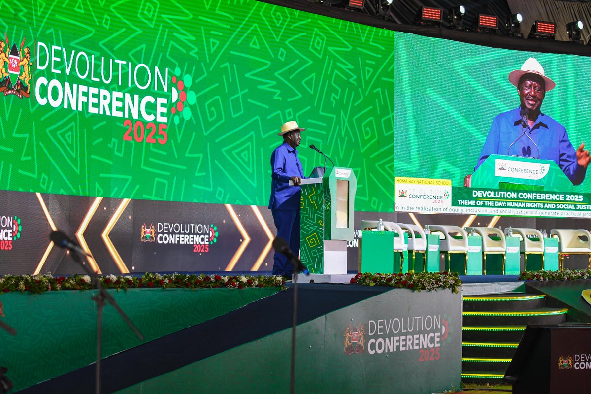 orengo_james's tweet image. Day 2 of the #DevCon2025 was graced by none other than the Father of Devolution, H.E. Raila Odinga, alongside other national leaders.

Devolution remains the most transformative governance reform in our nation’s history, bringing resources, services, and opportunities closer to…