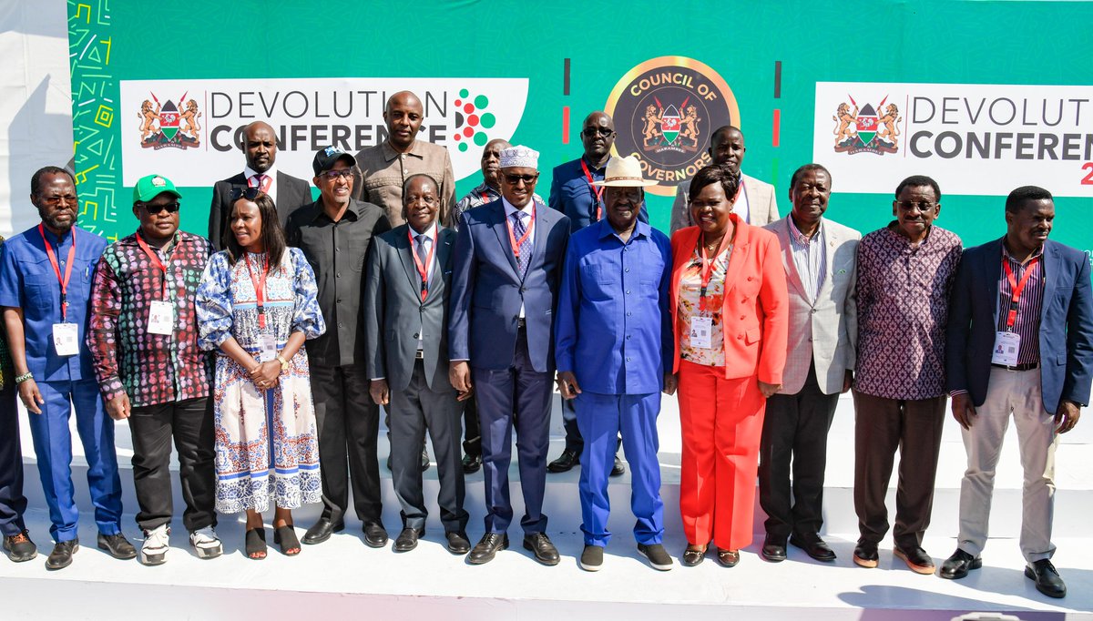 orengo_james's tweet image. Day 2 of the #DevCon2025 was graced by none other than the Father of Devolution, H.E. Raila Odinga, alongside other national leaders.

Devolution remains the most transformative governance reform in our nation’s history, bringing resources, services, and opportunities closer to…