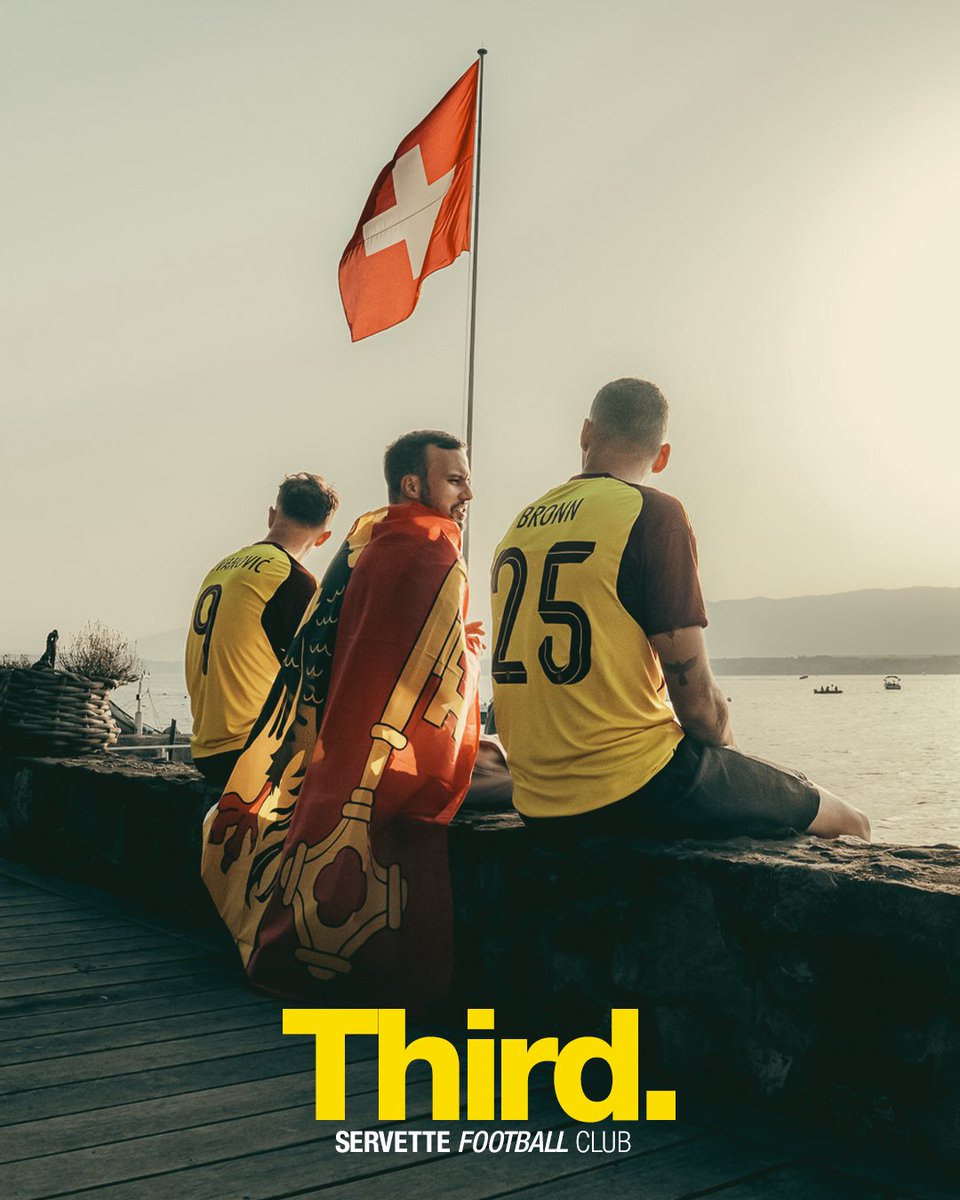 ServetteFC's tweet photo. 𝗦𝗮𝗻𝘀 𝗽𝗿𝗲́𝘃𝗲𝗻𝗶𝗿. 𝗝𝘂𝘀𝘁𝗲 𝗹𝗮̀. 🦅🗝️

Le 𝒎𝒂𝒊𝒍𝒍𝒐𝒕 𝒕𝒉𝒊𝒓𝒅 𝒅𝒖 𝑺𝒆𝒓𝒗𝒆𝒕𝒕𝒆 𝑭𝑪 porté actuellement face à Utrecht est disponible en ligne et demain en boutique 🔥🙌

🛒 👉 https://t.co/CpDttvZO09

#FromGenevaToEurope https://t.co/12aDc7IREQ