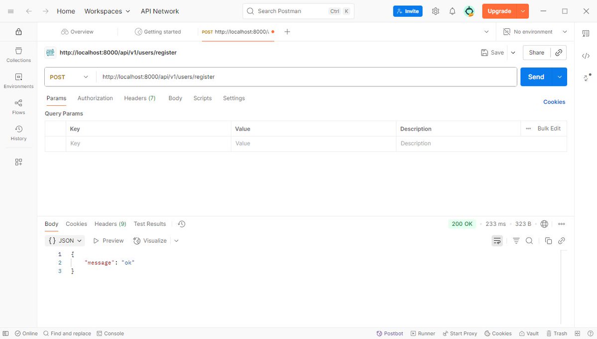 Paban_1's tweet photo. 🔰☕
#Day48
Of Code🚀
Built a controller & route today, tested APIs with Postman.
Fixed yesterday’s errors now my API works perfectly with great responses! ✨
#ReactJS #100DaysOfCode #buildinpublic #learner #backend #postman #API #APItest https://t.co/YhzuF0Yb8Y