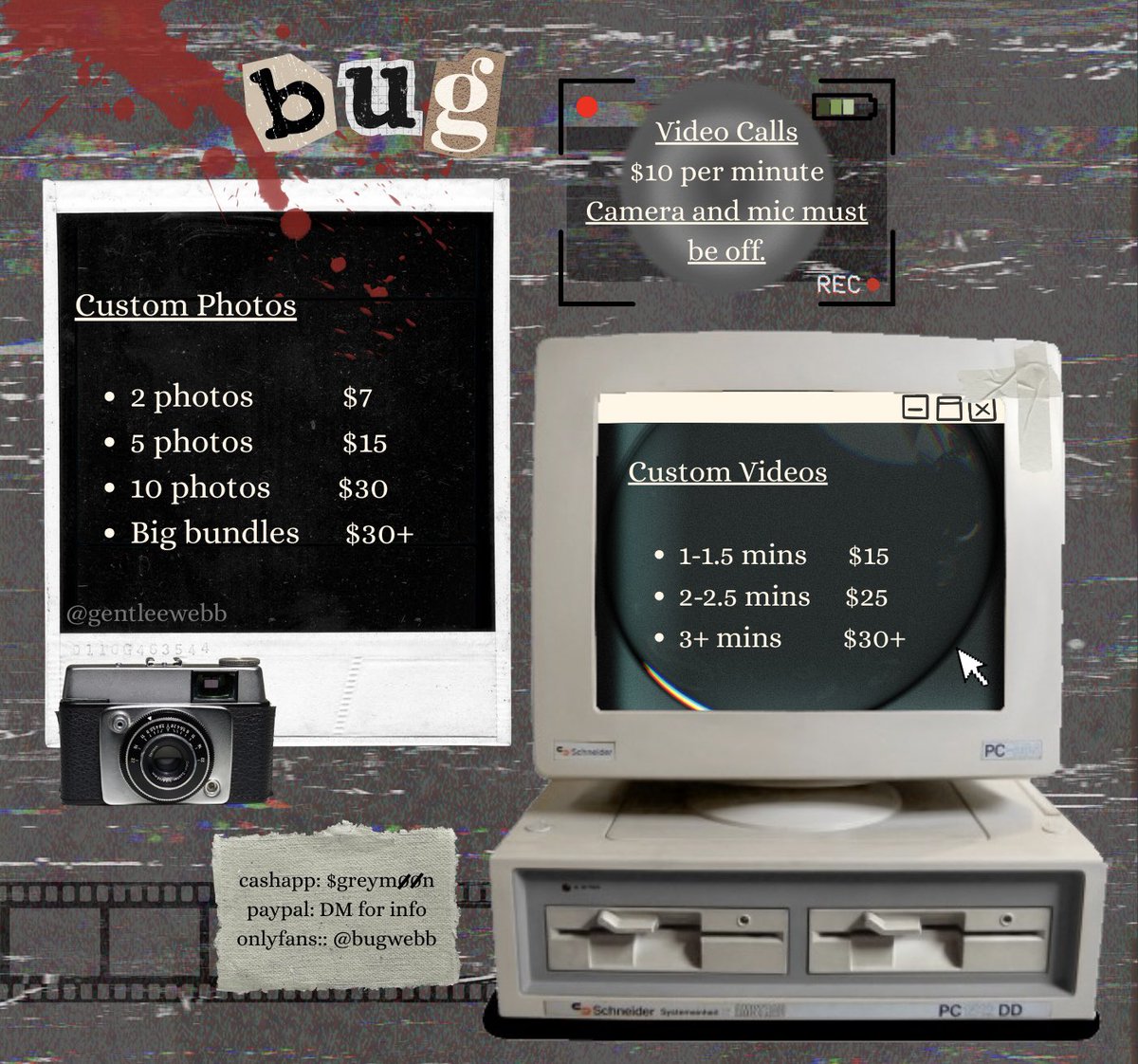 pubbybug's tweet image. 📍new pinned menu