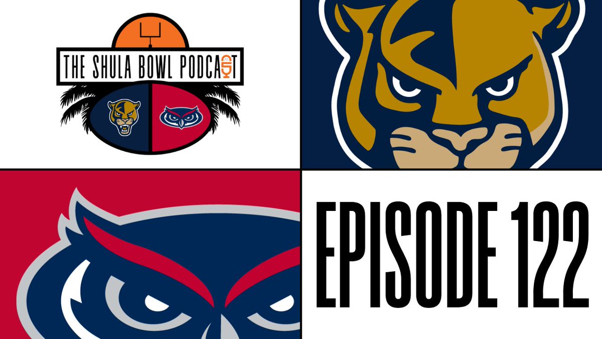 ShulaBowlPod's tweet image. Get Ready, South Florida! ☀️

Episode 122 of the Shula Bowl Podcast drops TOMORROW at 10 AM. 🏈

Catch it over on the @5ReasonsSports X and YouTube channels alongside our Spotify and Apple Podcast platforms!

#FIU | #FAU | #PawsUp | #WIP