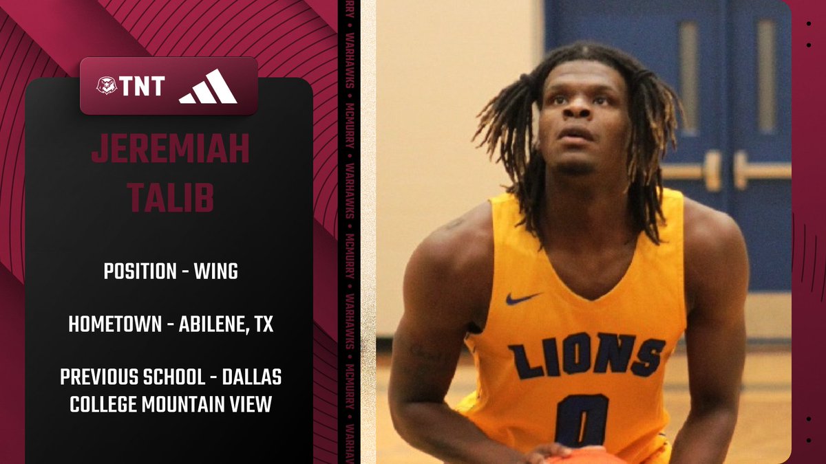Our last newcomer intro for the 2025 recruiting class is a hometown product, former Abilene High School Eagle Jeremiah Talib #TNT