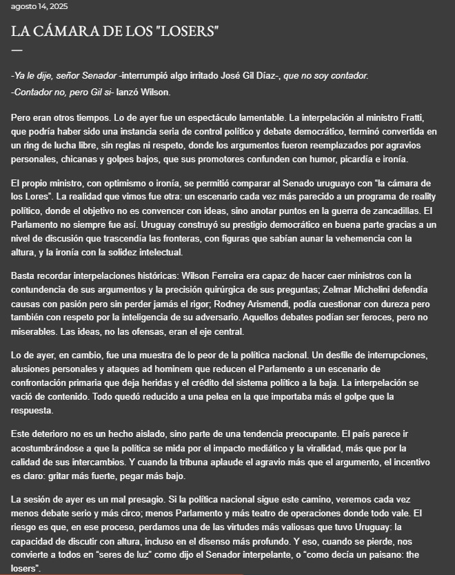 La cámara de los "losers"
echarlascartas.blogspot.com/2025/08/la-cam…