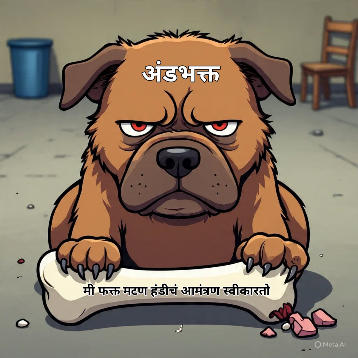 amitdshine's tweet photo. आता चार दिवस हिच हड्डी चघळत बसतील🤣🤣 https://t.co/nRqZkRXEAO