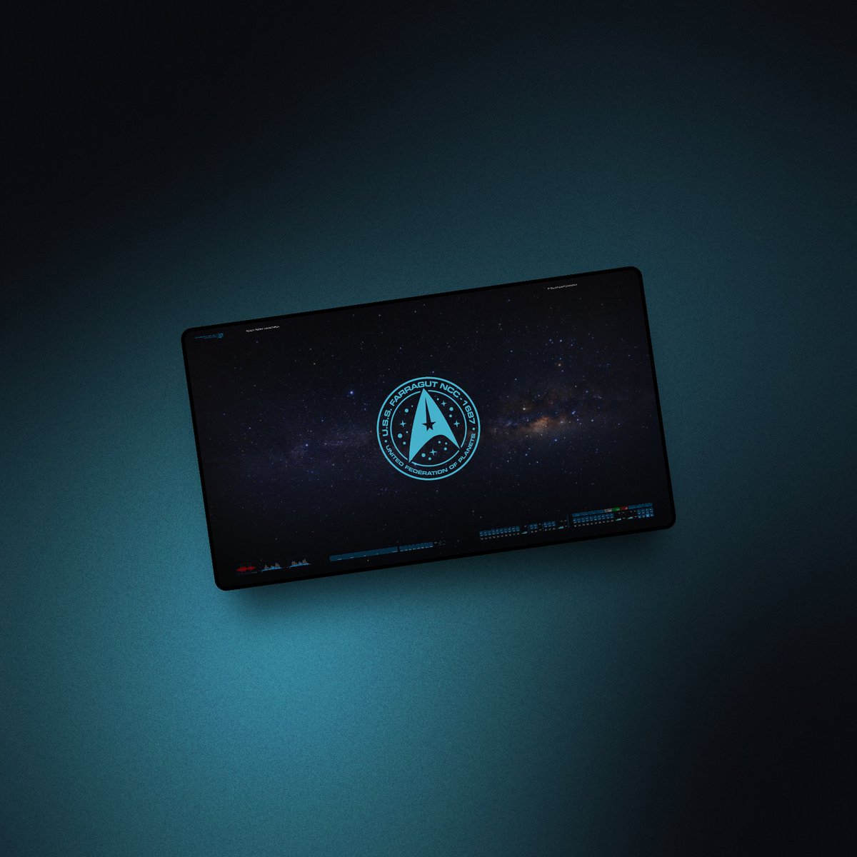 New Wallpaper

This weeks episode we see the interior of the U.S.S. Farragut and with that the ships insignia. This wallpaper is the ready room screen we see at the end of the episode.

Download Free here: lcarsworkshop.com  

#StarTrek #wallpaper