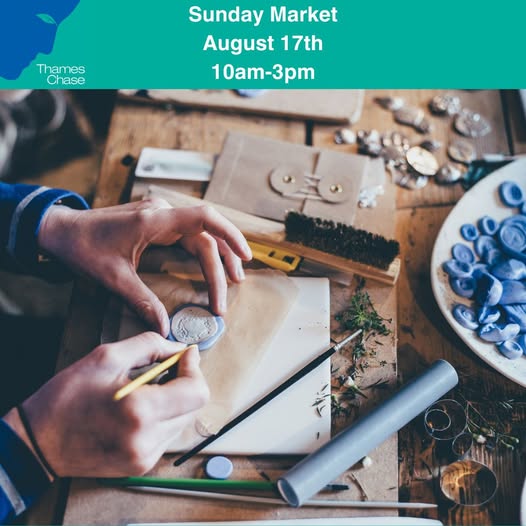 Fairkytes (@fairkytesarts) on Twitter photo #CultureIdeaOfTheDay
The next <a href="/Thames_Chase/">Thames Chase</a> Sunday Market is on August 17.
These Sunday Markets offer the best in handmade items by local people. Go and explore your local community woodland, the playground and the Thames Chase bird trail. #CultureIdeaOfTheDay
The next <a href="/Thames_Chase/">Thames Chase</a> Sunday Market is on August 17.
These Sunday Markets offer the best in handmade items by local people. Go and explore your local community woodland, the playground and the Thames Chase bird trail.