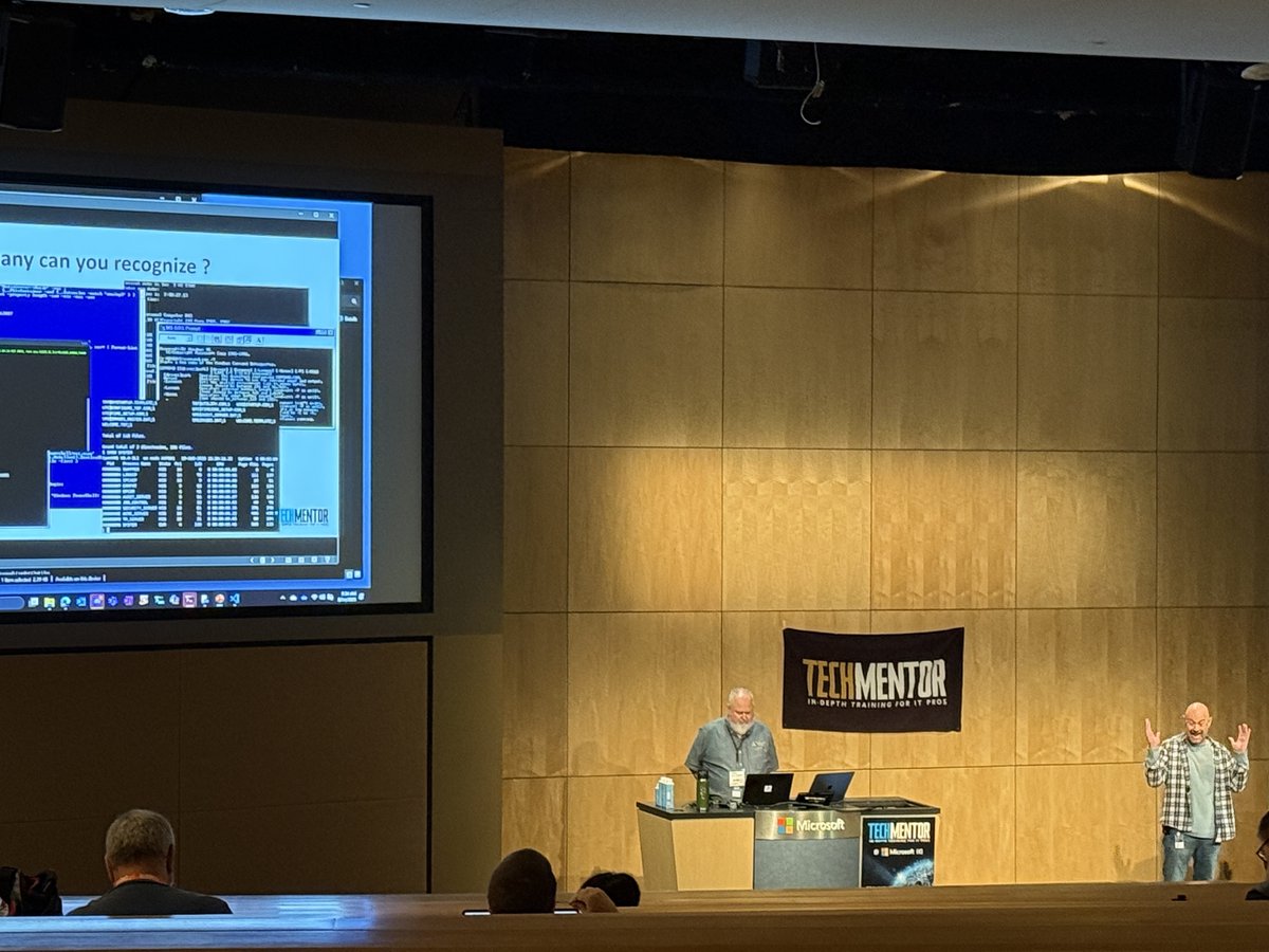 Andrew Pla (@andrewplatech) on Twitter photo Starting the last day of #TechMentor at Microsoft HQ with a great AIShell session from @thejasonhelmick & <a href="/swsamwa/">Sean Wheeler - sdwheeler@fosstodon.org</a>. Been an awesome week of learning, connecting, and community. Keep an ear out for upcoming @PowerShellPod interviews from the event! Starting the last day of #TechMentor at Microsoft HQ with a great AIShell session from @thejasonhelmick & <a href="/swsamwa/">Sean Wheeler - sdwheeler@fosstodon.org</a>. Been an awesome week of learning, connecting, and community. Keep an ear out for upcoming @PowerShellPod interviews from the event!